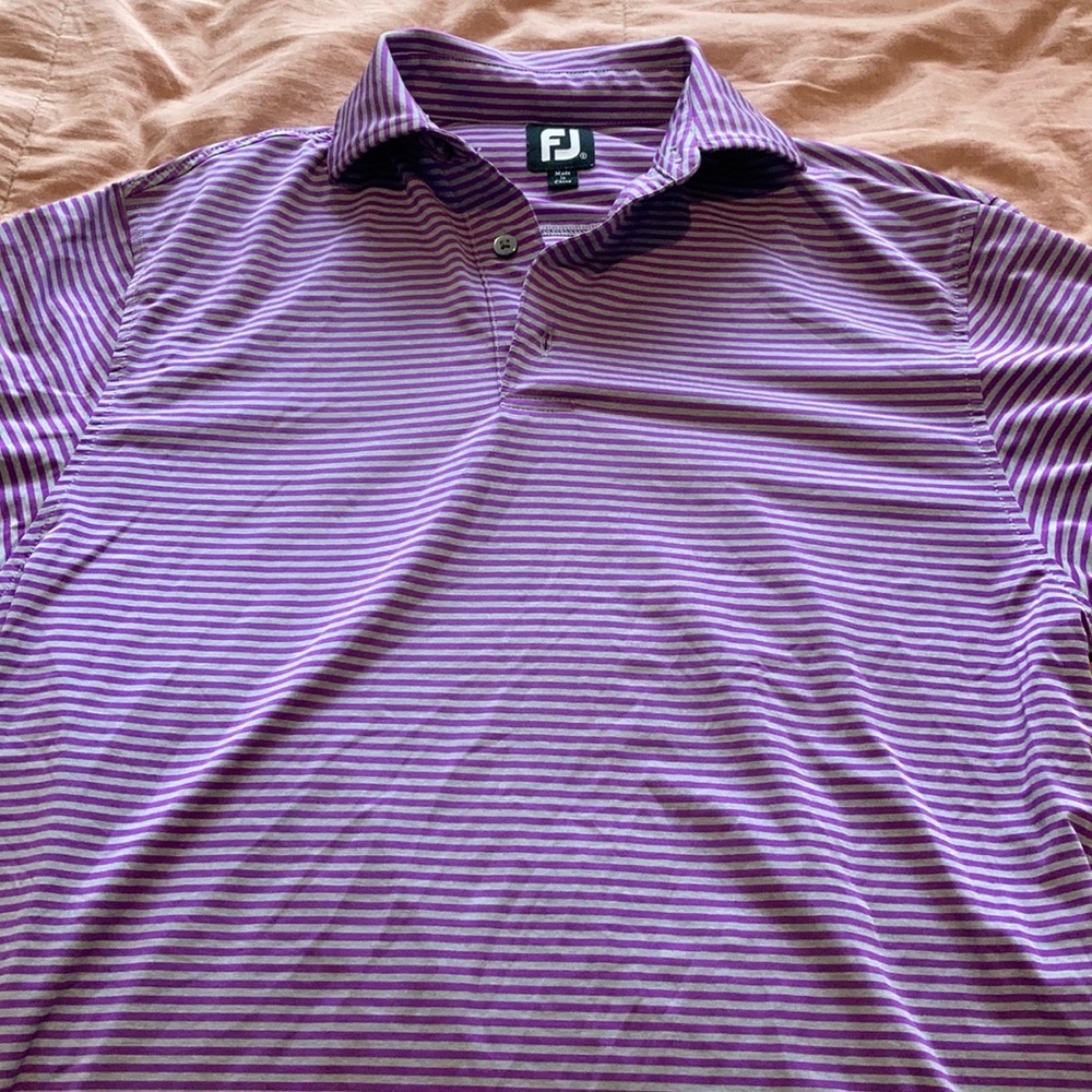 Footjoy golf polo. Size Small